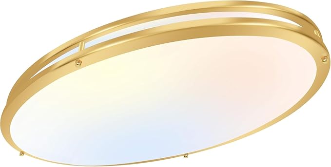 hykolity 32 Inch Oval LED Ceiling Light, 2700K/3000K/3500K/4000K/5000K by hykolity