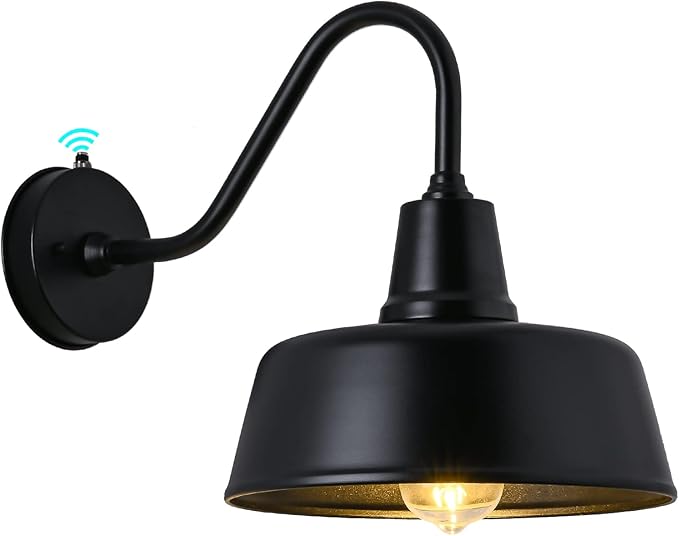 Gooseneck Barn-Lights Outdoor Fixture by METOJIA