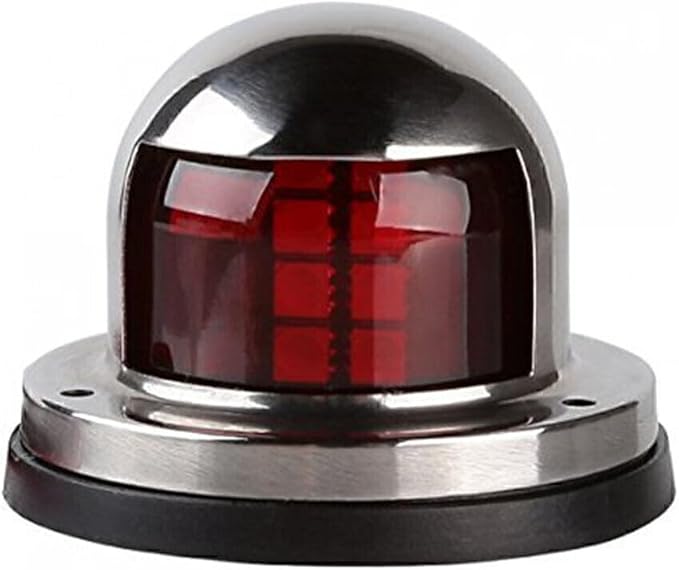 Marine Boat Yacht Pontoon 12V Stainless Steel LED Bow Navigation Lights by JKAPCYJFHF