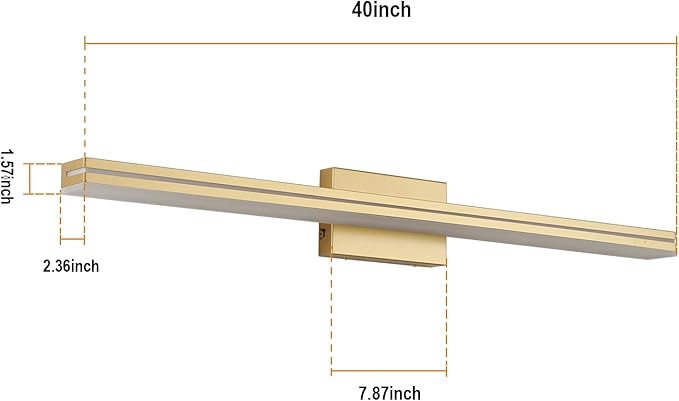 SineRise LED Modern Bathroom Vanity Light Fixtures - Image 5