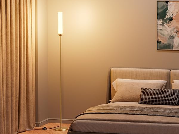 Ambimall LED Floor Lamp with Remote Control, Foot Switch - Image 5