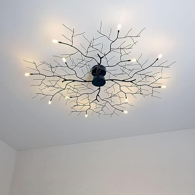 NIAOERFEN Black Modern Chandelier - Image 9