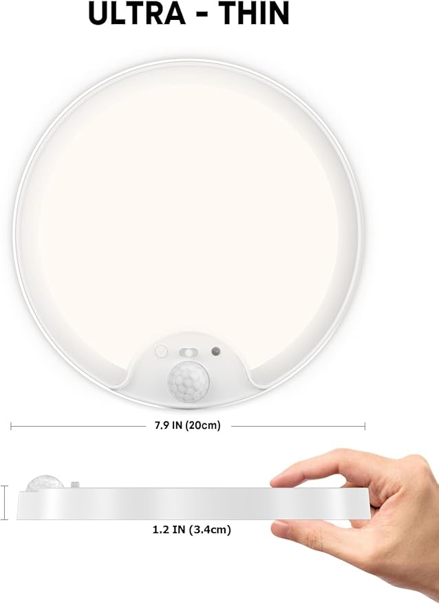 Rechargeable Motion Sensor Ceiling Light – No Wiring, USB Charging, 150+ Days - Image 8