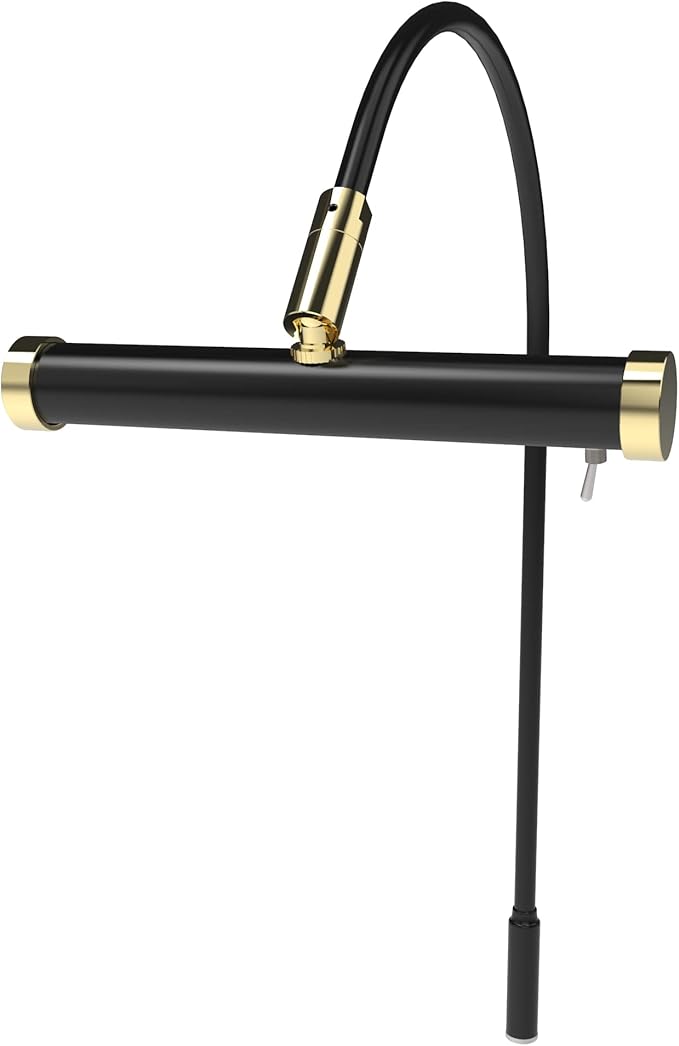 Cocoweb 6 Inch Tru-Slim Black and Brass Picture Light - Image 2