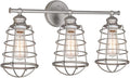 Design House 519728 Ajax Industrial Modern 3-Light Indoor Bathroom Vanity Light by DesignHouse