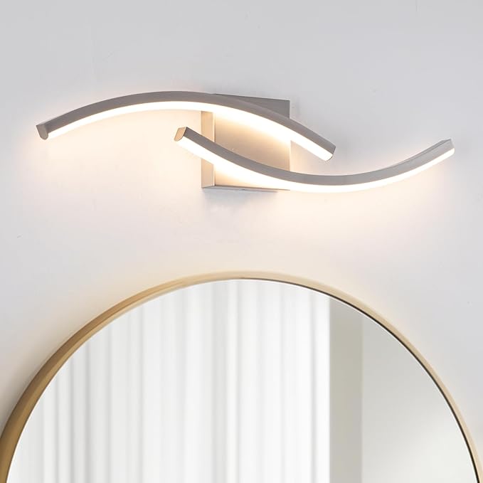 23.62 inch Modern Bathroom Vanity Light Brushed Nickel Lights Fixtures Dimmable - Image 7