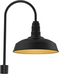 Steel Lighting Co. Gardena Barn Light | Outdoor Pole Top Mounted | 16" Dome | by SteelLightingCo