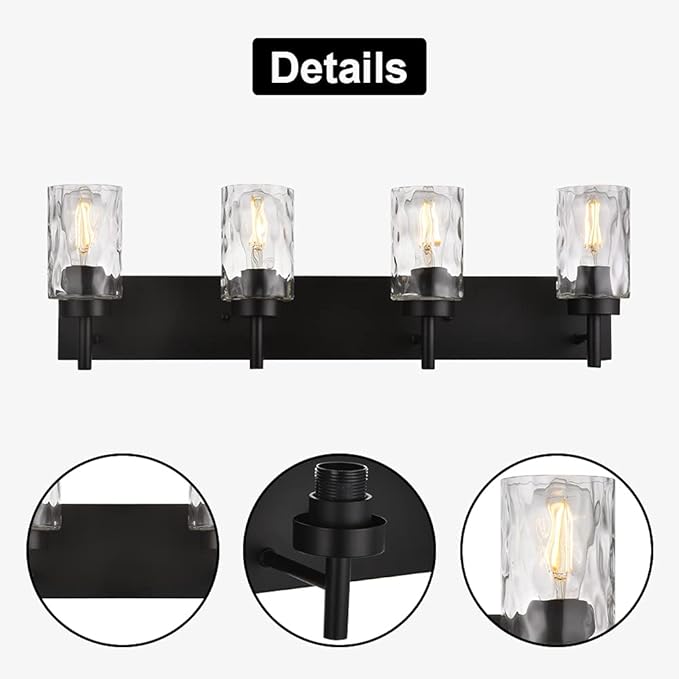 BONLICHT 4 Light Wall Vanity Bathroom Lights - Image 8