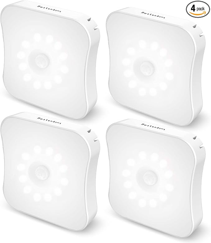 Rechargeable Motion Sensor Light Indoor Stair Lights Rechargeable Battery Night by Bestendony