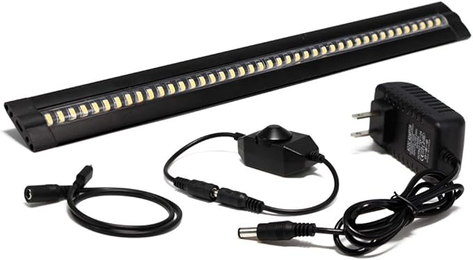 13 inch LED Under Cabinet Lighting, 12V 5W Ultra Thin Plug in Counter Light by LEDLampsWorld