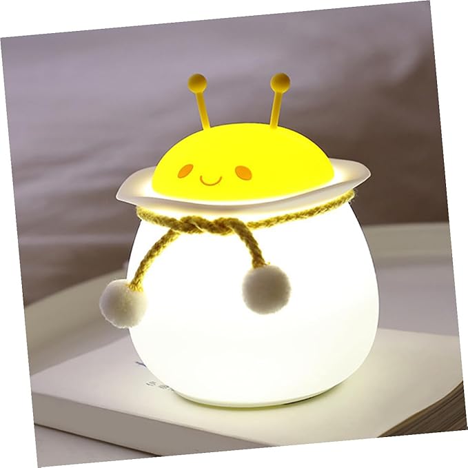 Silicone Bedroom Night Light Color Changing Animals Night Lamp USB Rechargeable - Image 5
