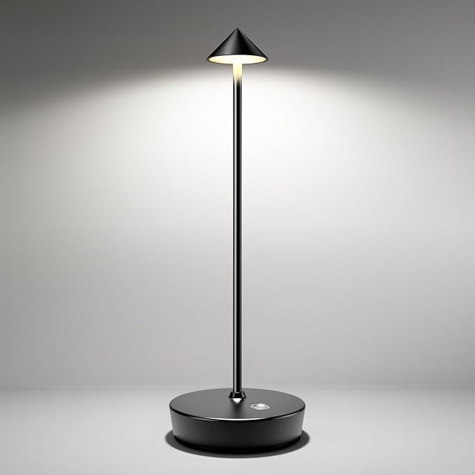 Cordless Table Lamps Rechargeable, 6000mAh Battery Operated LED Desk Lamp by SHANGCAI