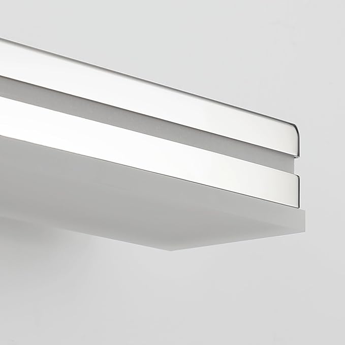 SineRise 32-Inch LED Modern Bathroom Vanity Light Bar, Chrome Modern Acrylic - Image 7