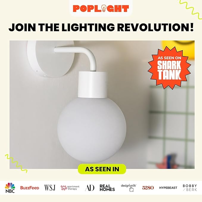 Wireless Wall Sconce Rechargeable & Dimmable LED Light w/App Control & - Image 6
