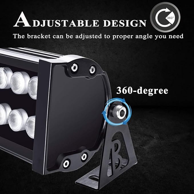 72W LED Wall Washer Lights 3.2ft/40 120V IP65 Waterproof Linear LED Light Bar - Image 5