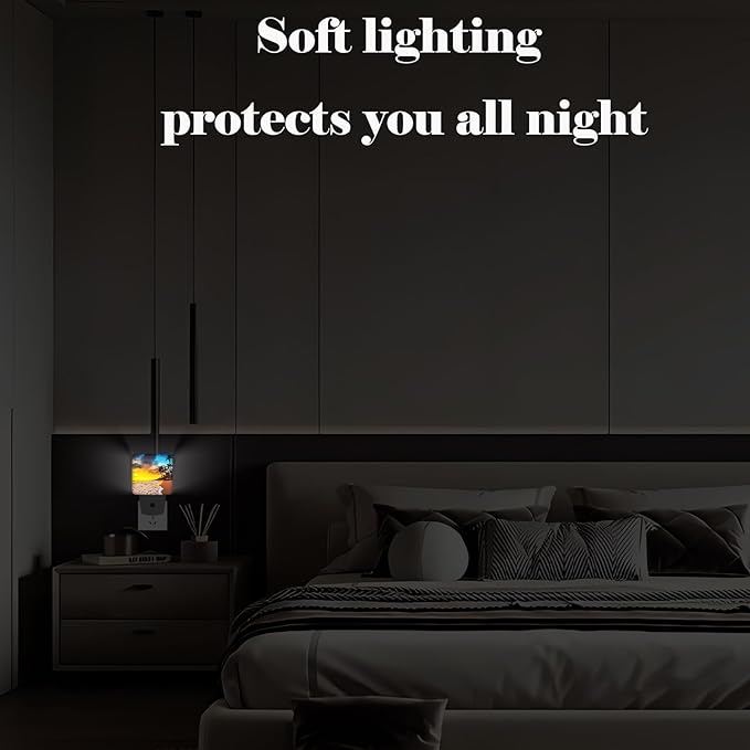 Sunset Beach Night Light, Plug Into Wall - Image 7