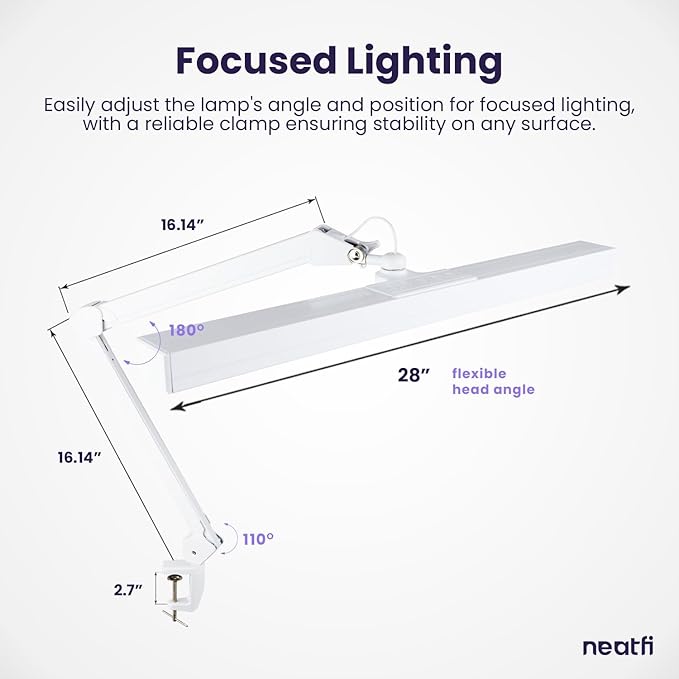 Neatfi 3, 000 Lumens Ultra LED Desk Lamp - Image 7