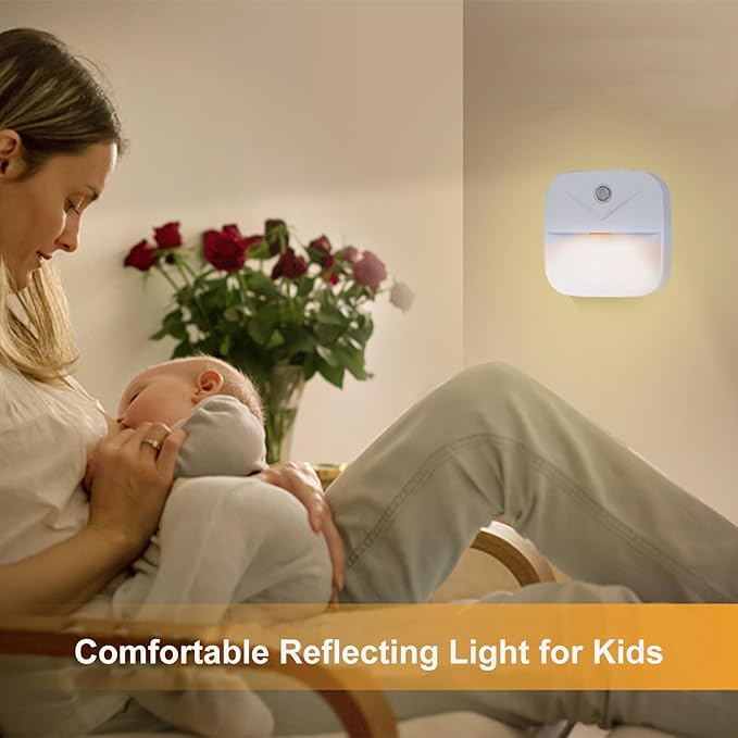 Night Light, LED Night Lights Plug into Wall, Dusk to Dawn Sensing Nightlights - Image 3