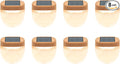 Vego garden Rippled Solar Garden Lights by VegoGarden