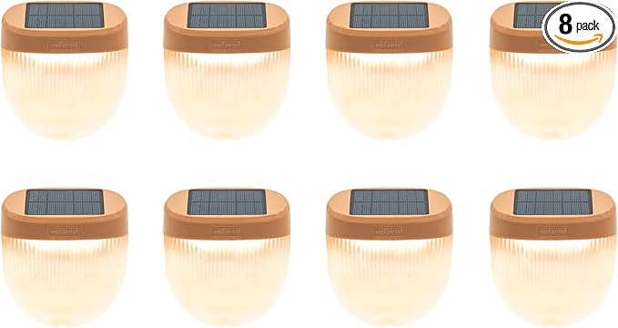 Vego garden Rippled Solar Garden Lights by VegoGarden