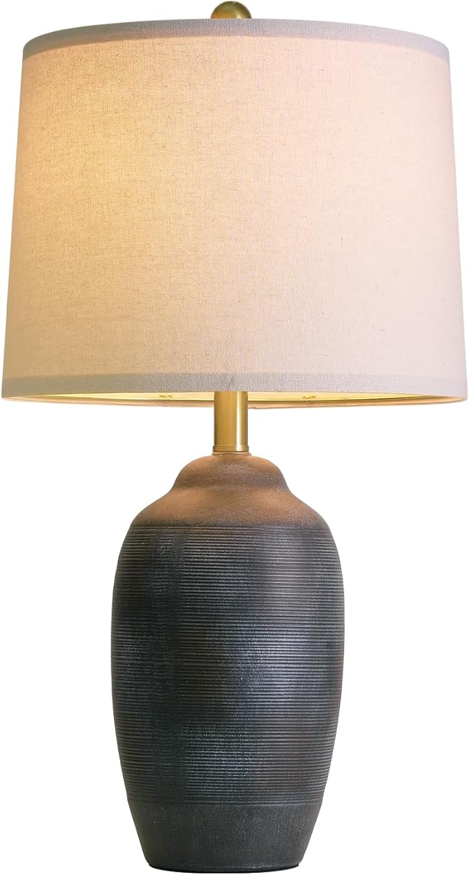24.5" Vintage Ceramic Table Lamp - Image 7