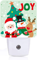 Santa Claus Snowman and Reindeer Night Light, Plug Into Wall by Unknown