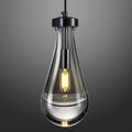 Raindrop Pendant Lights Kitchen Island Teardrop PlatingBlack Hanging Light by HomeofBeautifulLighting