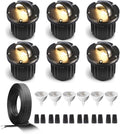 Gardenreet Brass Low Voltage In Ground Well Lights Kit by Gardenreet