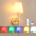 Battery Operated Wall Sconce, 120H Usage Time 22.6" Rechargeable Wall Light by Shenmoyl