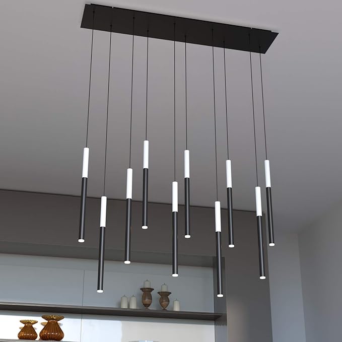 ALTAIR 10 Mini Pendant Lighting White-Black - Image 6