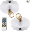 BIGLIGHT Spotlight Battery Operated, LED Puck Light, Dimmable Uplight by Unknown