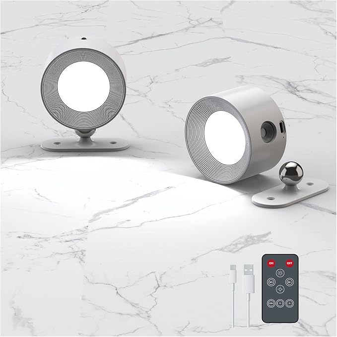 2PACK Romote LED Wall Sconce by Deyagoo