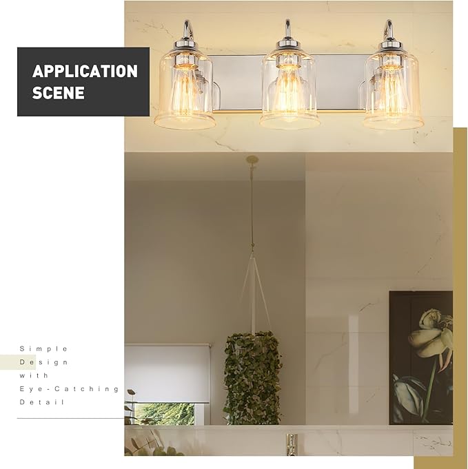 zeyu 3-Light Modern Vanity Lights - Image 6