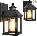 Solar Sconce Lights Outdoor Wall Mount Solar Porch Light Exterior Waterproof by Auzev