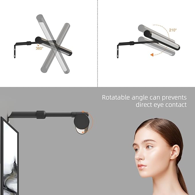 Picture Lights for Paintings Plug in, Remote Control Gallery Painting Wall - Image 5