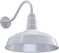 Steel Lighting Co. Gardena Barn Light | Outdoor Wall Mounted | 16" Dome | 16" by SteelLightingCo