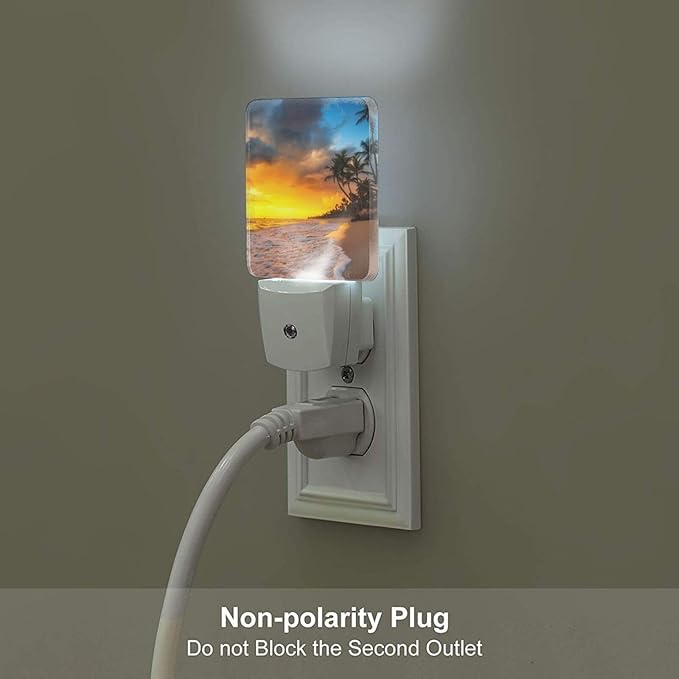 Sunset Beach Night Light, Plug Into Wall - Image 5