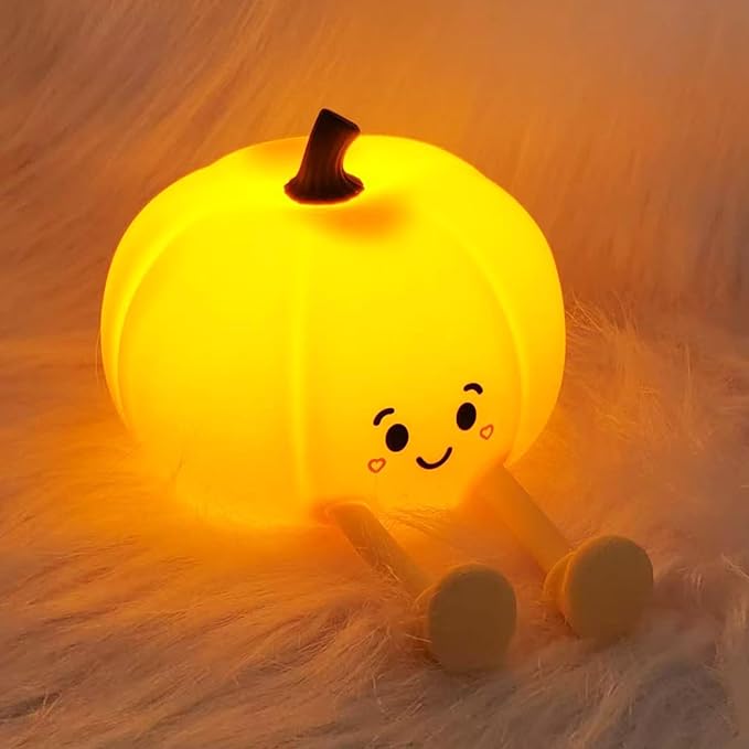 Night Light for Kids, Rechargeable Dimmable Silicone LED Nightlight, Baby by Loatme