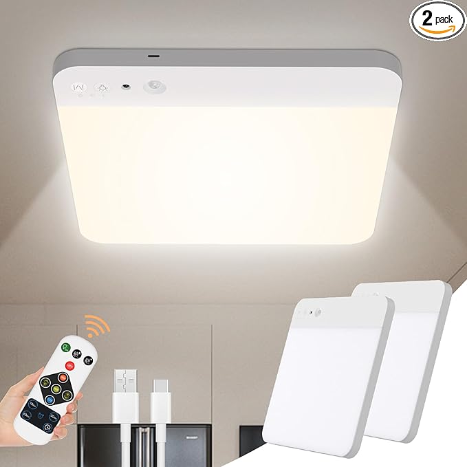 Rechargeable Motion Sensor Closet Light by WhitePoplar