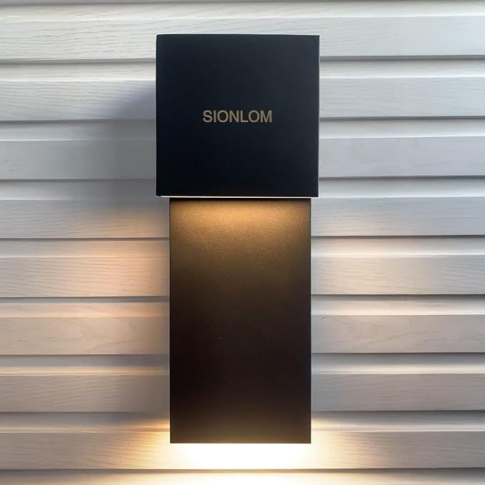 Modern LED Outdoor Wall Sconce 3000K 18W IP65 Waterproof Integrated LED Outdoor - Image 9
