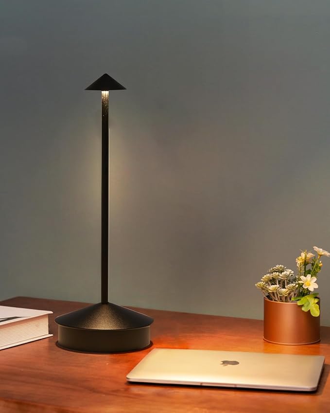 Cordless Table Lamp, 6000mAh Rechargeable Table Lamps, Portable Touch LED Lamp - Image 8