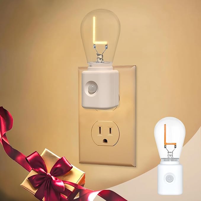 LED Night Light Plug in, Motion Sensor Night Light by LUMILECT