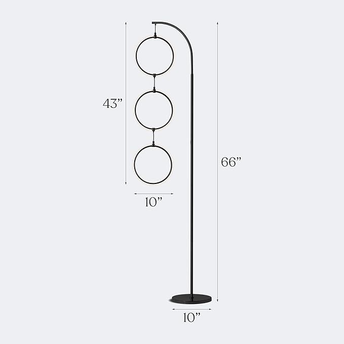 Brightech Nova Modern Floor Lamp Matches Living Room Décor - Image 2
