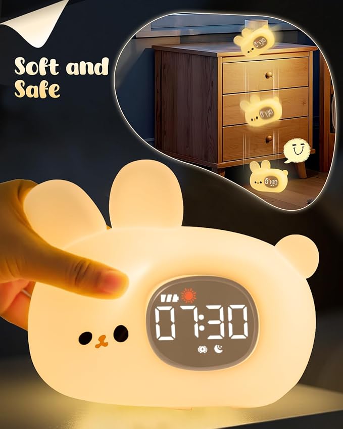Bunny Alarm Clock for Kids - Image 7