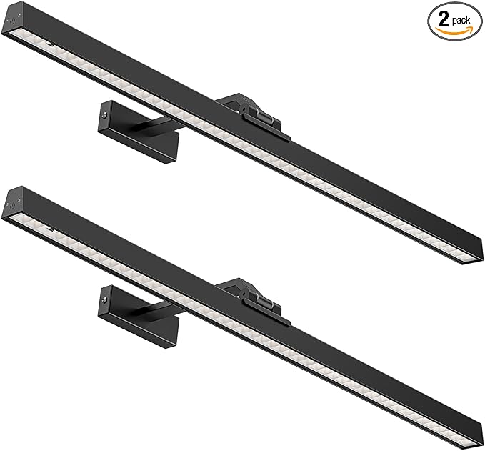 Picture Lights for Wall, Battery Operated Picture Light 24in Gallery Light for by Afyuol