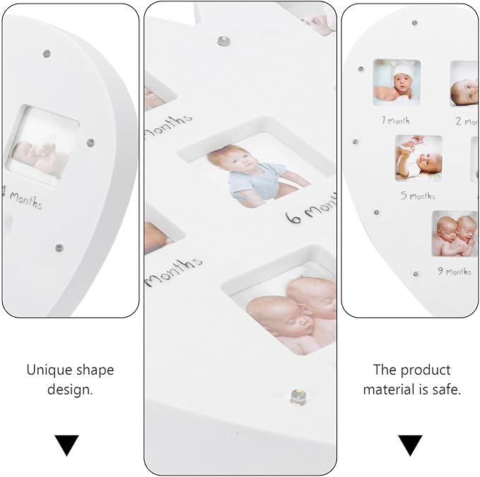 BESPORTBLE Heart-shaped Growth Picture Frame - Image 9