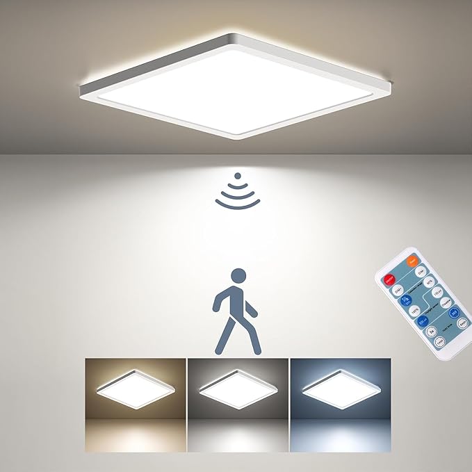 BLNAN Dimmable Motion Sensor LED Ceiling Light by BLNAN