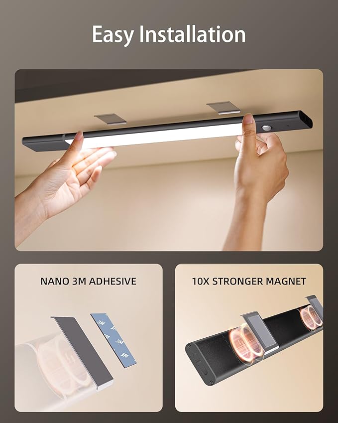 EZVALO Under Cabinet Lighting, Motion Sensor Lights - Image 7