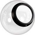 KastLite 16" Clear Acrylic Lamp Post Globe | Smooth Textured by KastLite