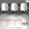 OKELI White Modern LED Dimmable Ceiling Light Fixtures by OKELI